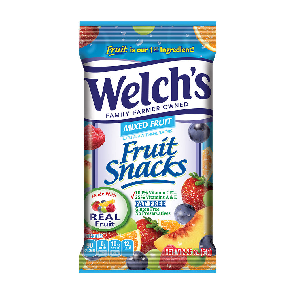 Welch's Fruit Snacks Mixed Fruits (2.25 oz.)